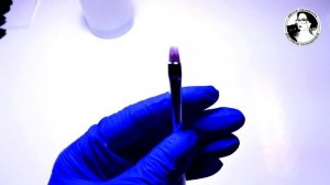 Выстригаем кисть для градиента \ как подготовить кисть.