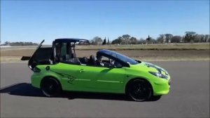 peugeot sport 307cc exhaust sound  cabrio tuning