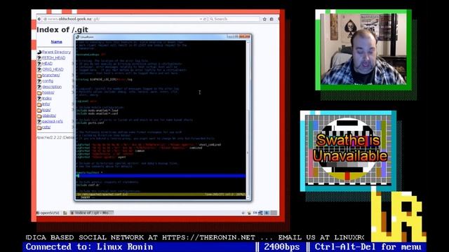 Linux Ronin Flash Tip #02 - Hiding .git folders on your web server смотреть онлайн