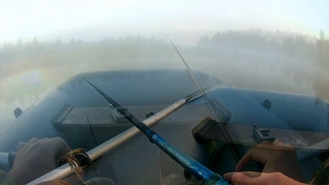 Летняя рыбалка/Жёсткий Туман/Плотва/Summer fishing/Hard Mist / Roach...