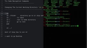 Linux Command : cd