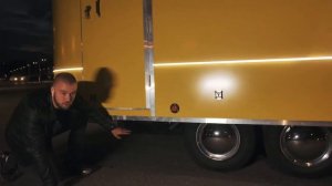 Обзор фудтрака для уличной еды с генератором   8 Квт для автономной работы.