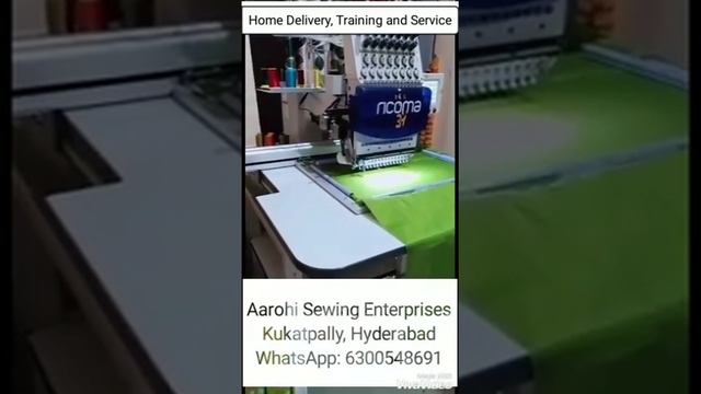 Customer Feedback #2 on Ricoma Embroidery Machine sale and service