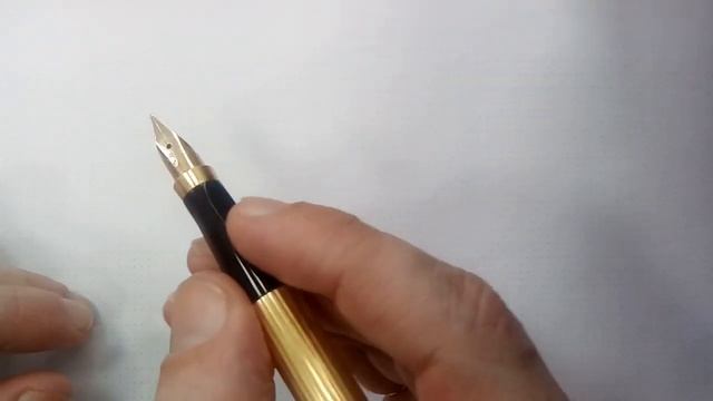 Обзор винтажной перьевой ручки Parker 75 Vendôme Godron смотреть онлайн