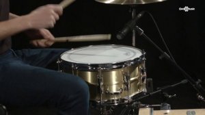 Yamaha Recording Custom 14'' x 6.5'' Brass Snare Drum | Gear4music demo
