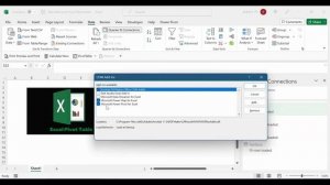 MS Excel Pivot - Create Connection - Power Pivot