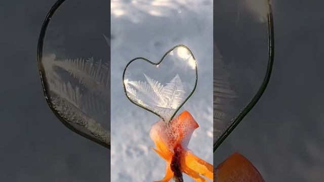 Продолжаем замораживать мыльные пузыри ❄️