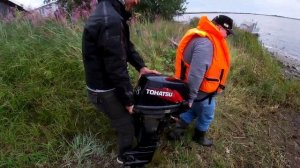 АНТИ гибрид ветерка за 10 ТЫСЯЧ РУБЛЕЙ Японский лодочный мотор БУ почти даром