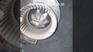 BMW x5 e70 2008 3.0D Ремонт вентилятора печки. Шум при высоких оборотах.