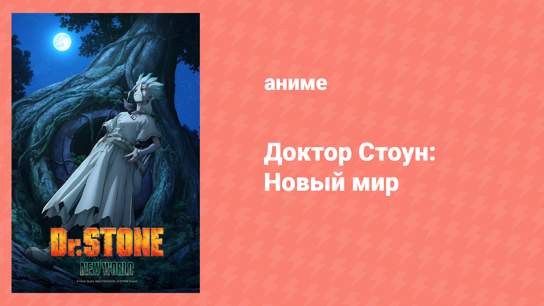Доктор Стоун 3 сезон 1 часть 8 серия Козырь на научном корабле аниме-сериал 2019