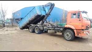 Вывоз мусора бункером 20 кубов в Москве и Московской области