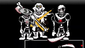 Scratch|Disbelief!murder time trio Phase 1(po fanu) |Undertale fan game