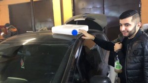 Установка дизельной печки  в Nissan Leaf !