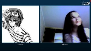 Тролим Девочку в Skype! LOL) + Она включила вебку)
