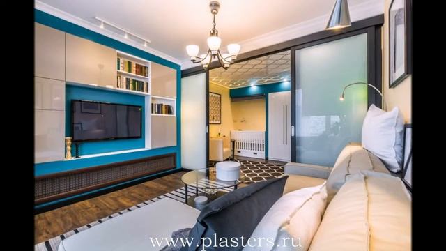 Шелковые обои SILK PLASTER в ретро-интерьере