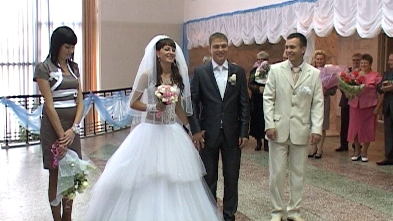 Церемония регистрации в загсе, основные моменты смотреть онлайн