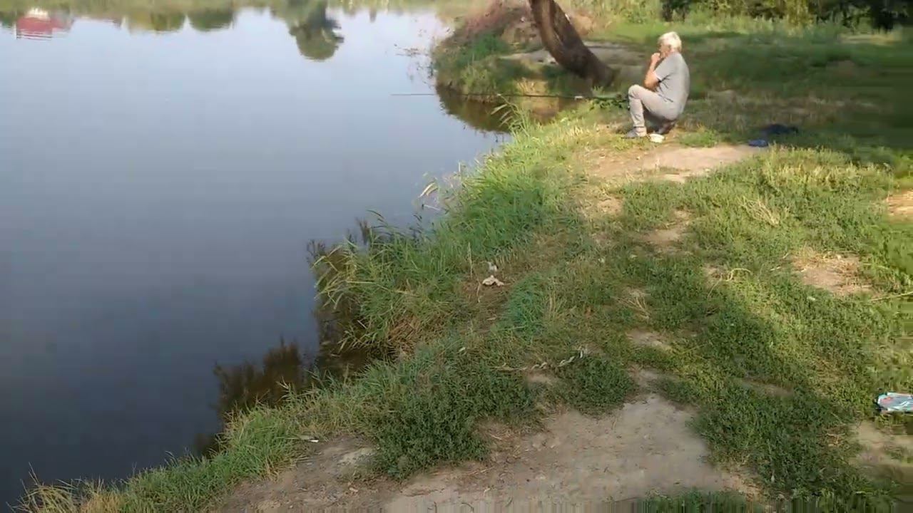 Одно из озер города Днепр. Велопрогулка смотреть онлайн