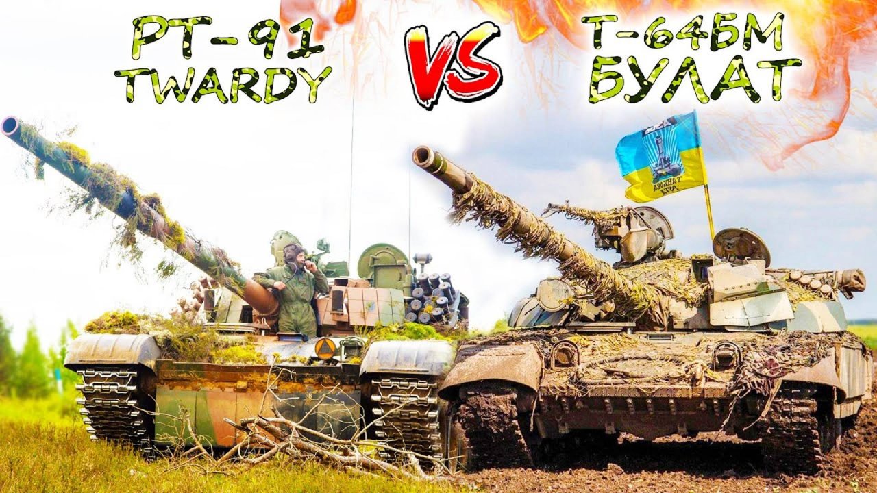 Т-64БМ БУЛАТ против PT-91 TWARDY ⭐ Украинцы или поляки модернизируют танки лучше?