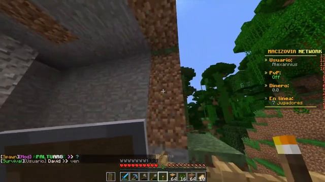 Jugando Con un suscriptor (Paltuquis ARG) Minecraft Java 1.12.2 Server Macizovia смотреть онлайн