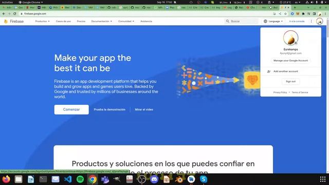 Flutter Avanzado Firebase + Flutter 1A