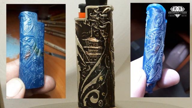 Футляр "Самурай" для зажигалки Cricket. #чехолдлязажигалки смотреть онлайн