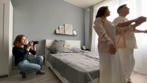 Фотосессия дома. Фото и видео. Утро влюбленной пары!