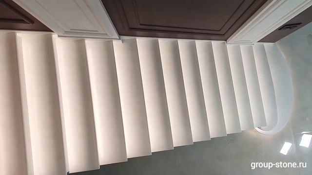 Лестница из искусственного камня LG hIMacs M615 смотреть онлайн