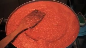 Заготовки на зиму:Мой любимый томатный соус(томатная паста)