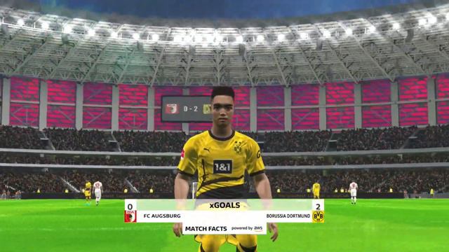 1.BUNDESLIGA PES2017 FC AUGSBURG VS BORUSSIA DORTMOUND MATCH 5 смотреть онлайн
