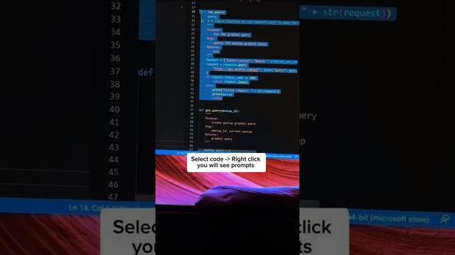 ChatGPT with VSCode #coding #programming #code #html #computer #vscode #fun #web #chatgpt #fyp #fy