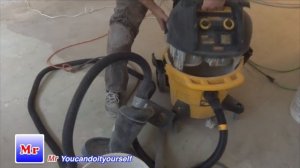 Concrete Floor Leveling Tools: How To Grind Concrete Subfloor Without Dust  - Mryoucandoityourself