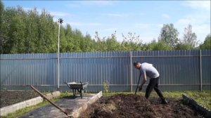 Как сделать навозную грядку для огурцов