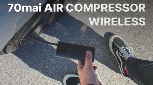 Обзор 70mai Air Compressor Wireless - беспроводной аккумуляторный компрессор для автомобиля