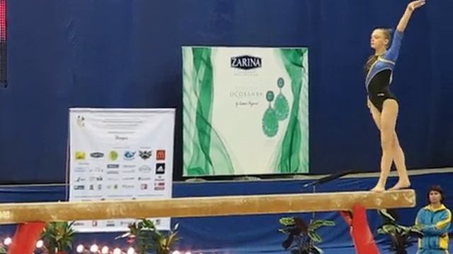 CUP Stella Zakharova-2013 Елена Васильева (UKR) на бревне смотреть онлайн