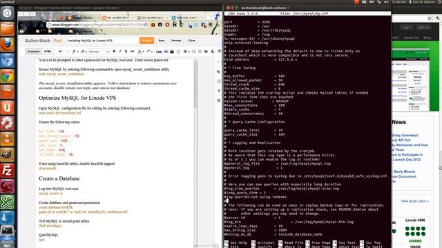 Install MySQL on Linode VPS