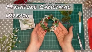 Mini DIY Christmas Wreath | Christmas Decoration