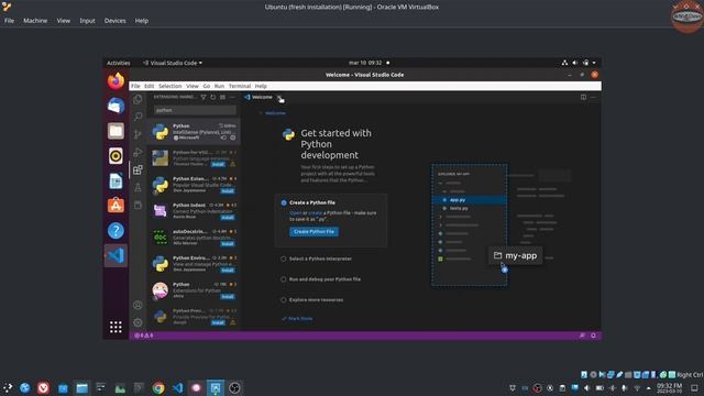 Setting up python environment on Linux-HelaDevs-Sweden
