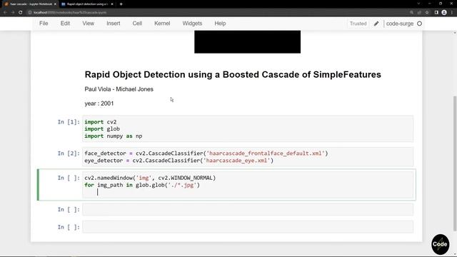 Object detection using Haar features + Python + OpenCV