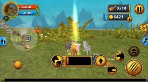 СИМУЛЯТОР ДИКОЙ КОШКИ #6 Родился котенок у гепарда. Кид играет в сим про животных #ПУРУМЧАТА