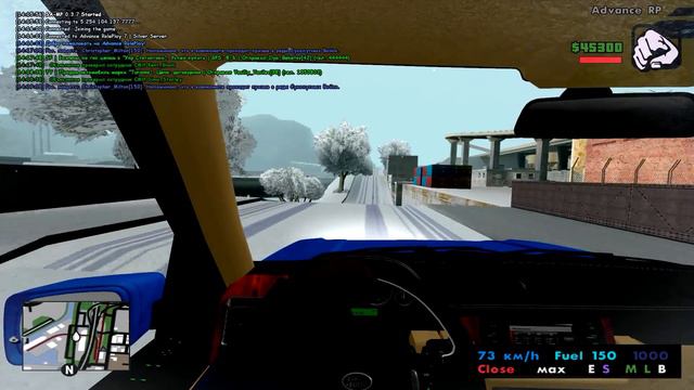 Смертельная погоня от ФБР | #35 | Advance-RP смотреть онлайн