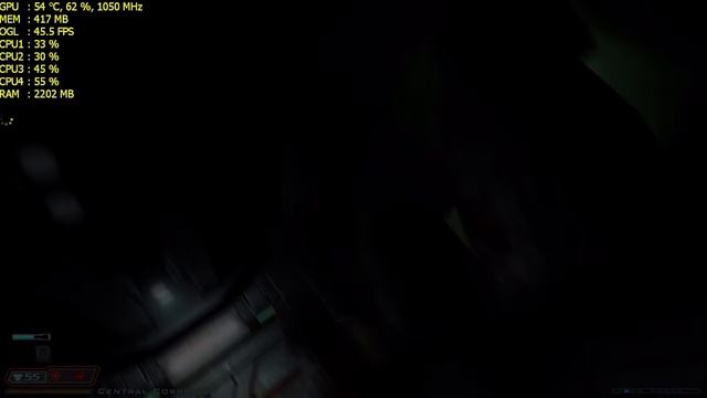 Doom 3 gameplay pc on AMD fx 4300 and radeon r7 250 1gb gddr5 смотреть онлайн