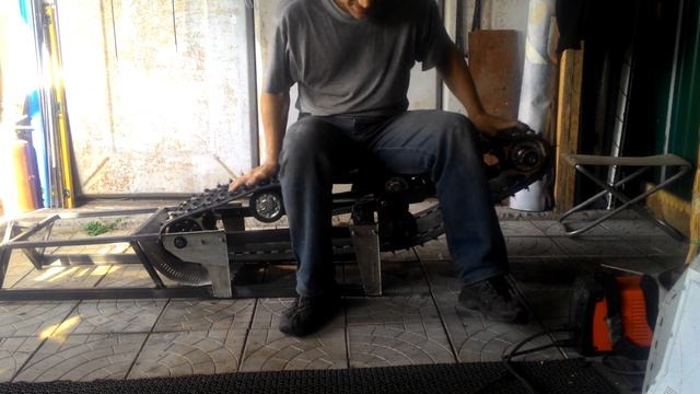 подвеска "МИКС" самодельного снегохода смотреть онлайн