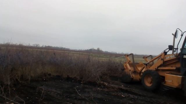 Корчёвка терновника
