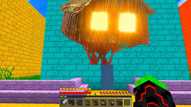 ЗОМБАК НАШЕЛ КОЛЕСО ФОРТУНЫ В МАЙНКРАФТ