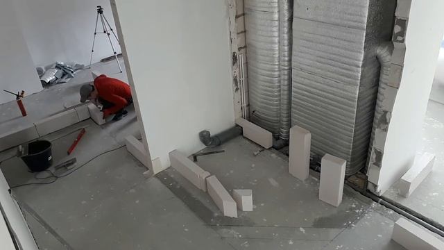 Ремонт квартиры в Ялте. Стены Сага  Часть 2