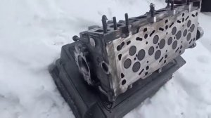 Головка под РЕМОНТ блока цилиндров (ГБЦ) Hyundai Kia 2.0 2.2 CRDI дизель D4EB D4EA