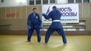 Отработка ударной техники - Элемент "Челнок"