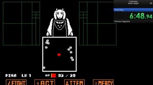 [Speedrun] Undertale- LesserDog% (13:42)