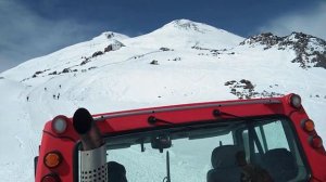 Эльбрус 2022 на ратраке до "приюта11".