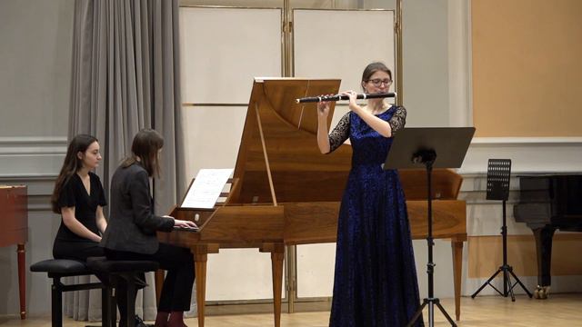 J. K. Vanhal. Sonata for flute and piano G dur смотреть онлайн